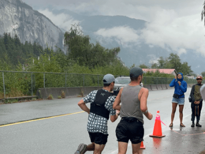 How to pass in a trail&nbsp;race